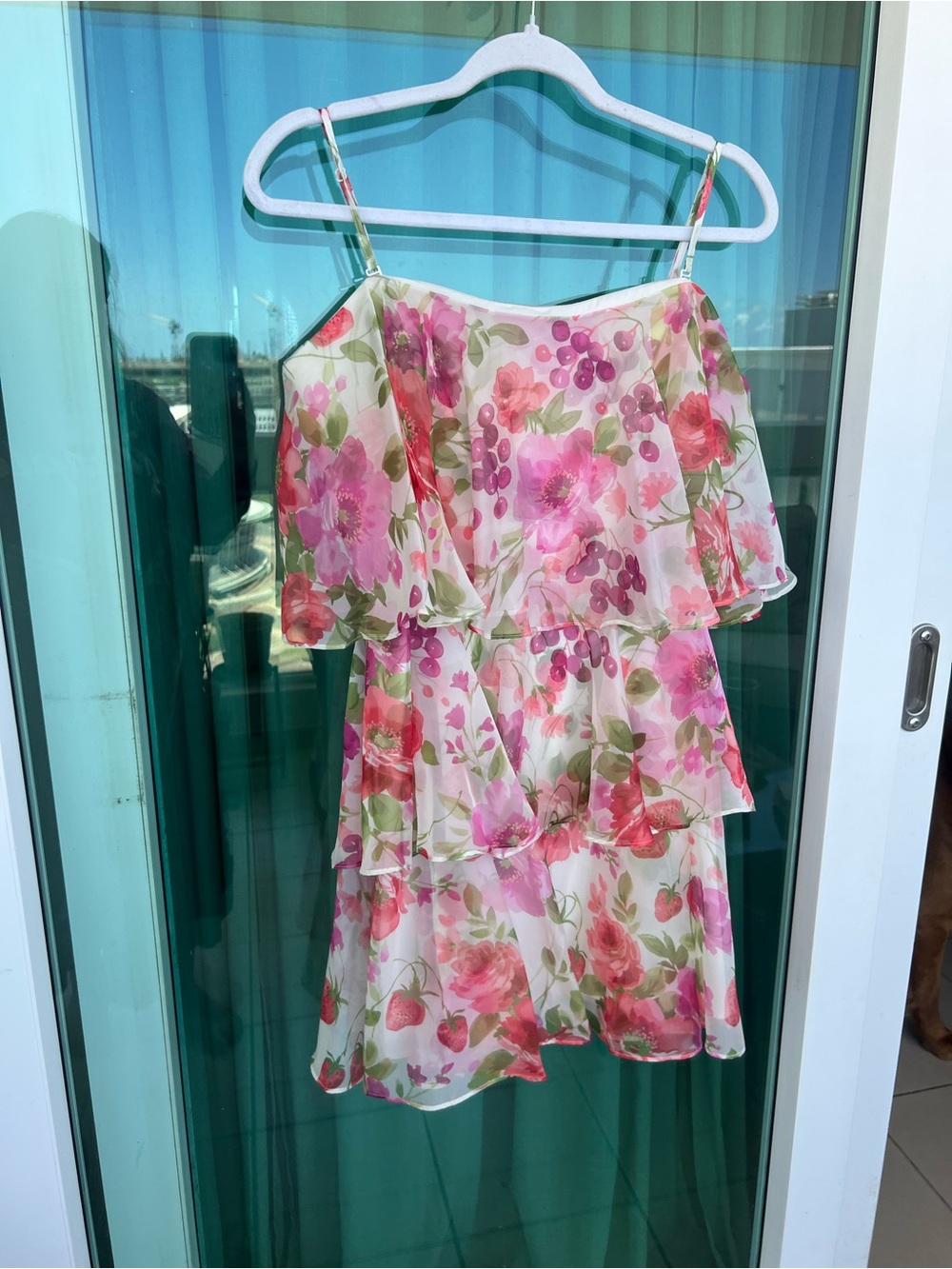 Abercrombie & Fitch Pink Floral Slip Dress